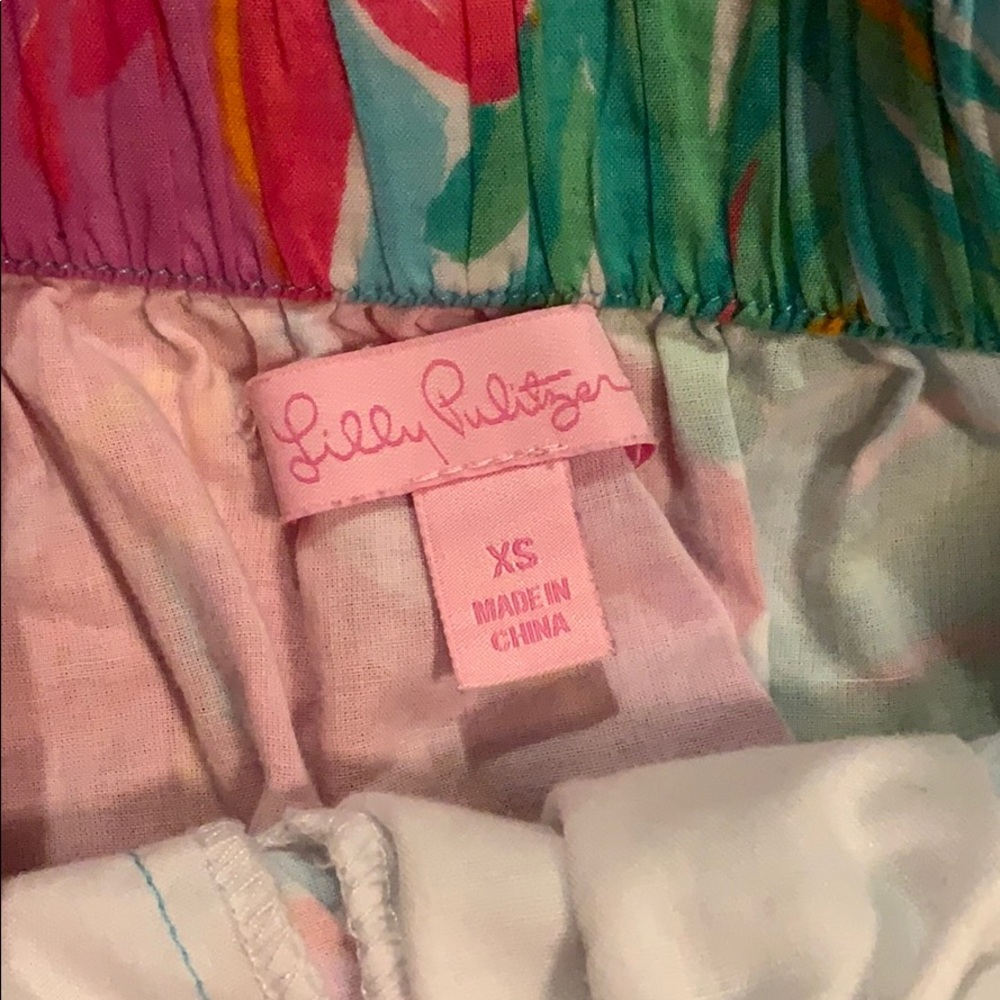 Lily Pulitzer Floral Skirt - Picture 2 of 3